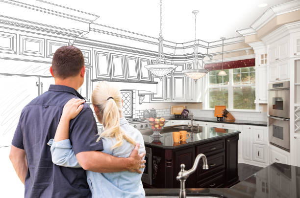 Professional Cabinet Refacing technician working in Aldie, VA